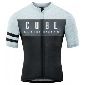 Cube Μπλούζα με κοντό μανίκι ATX Jersey Full Zip S/S - 12280 DRIMALASBIKES